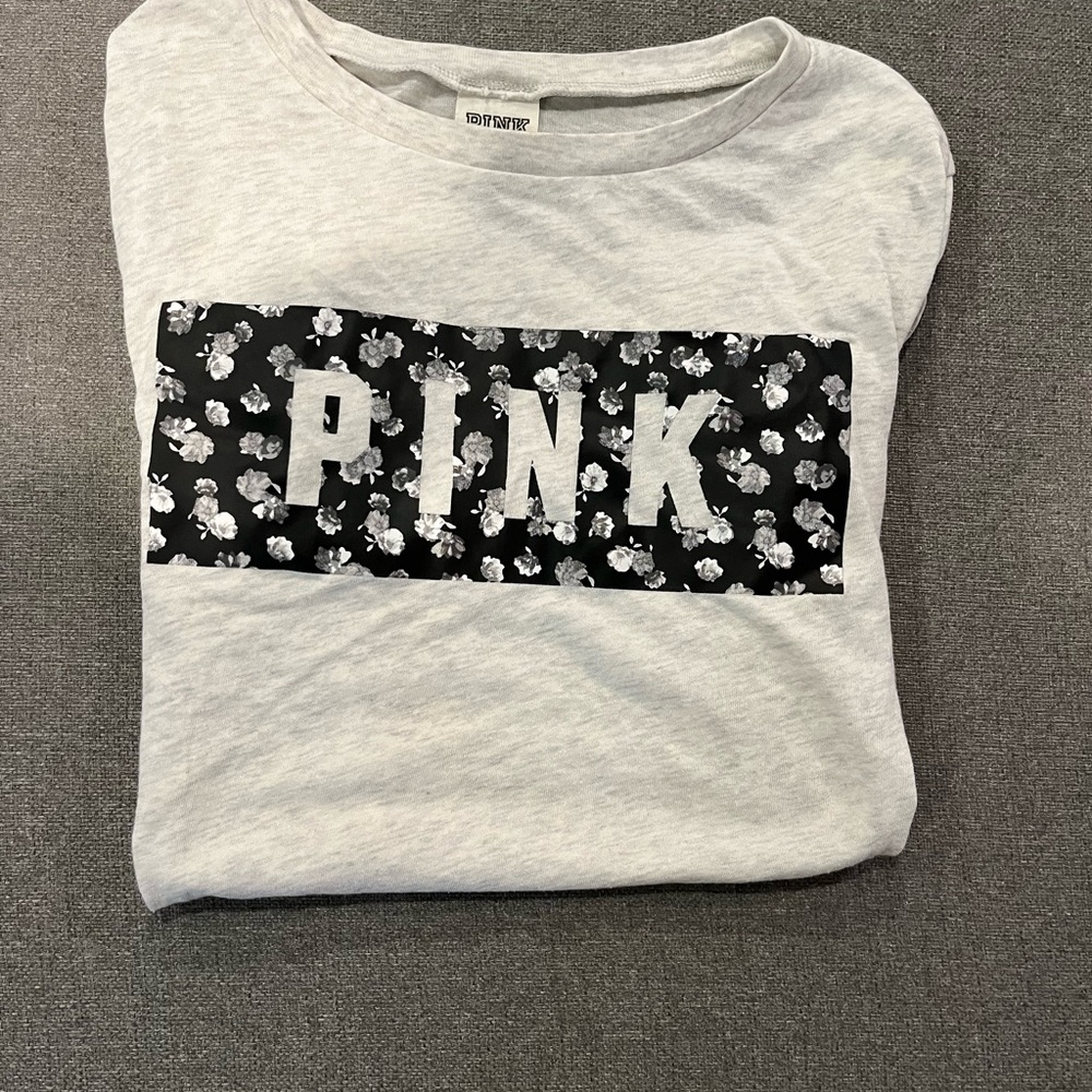 Pink Victoria’s Secret T-shirt, size extra small